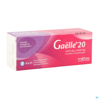 Gaelle 20 comp  6 x 21