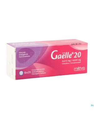 Gaelle 20 comp  6 x 21