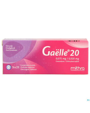 Gaelle 20 comp  3 x 21