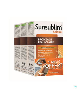 Physcience sunsublim bronz.spec. p clair caps 3x28