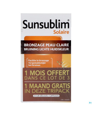 Physcience sunsublim bronz.spec. p clair caps 3x28