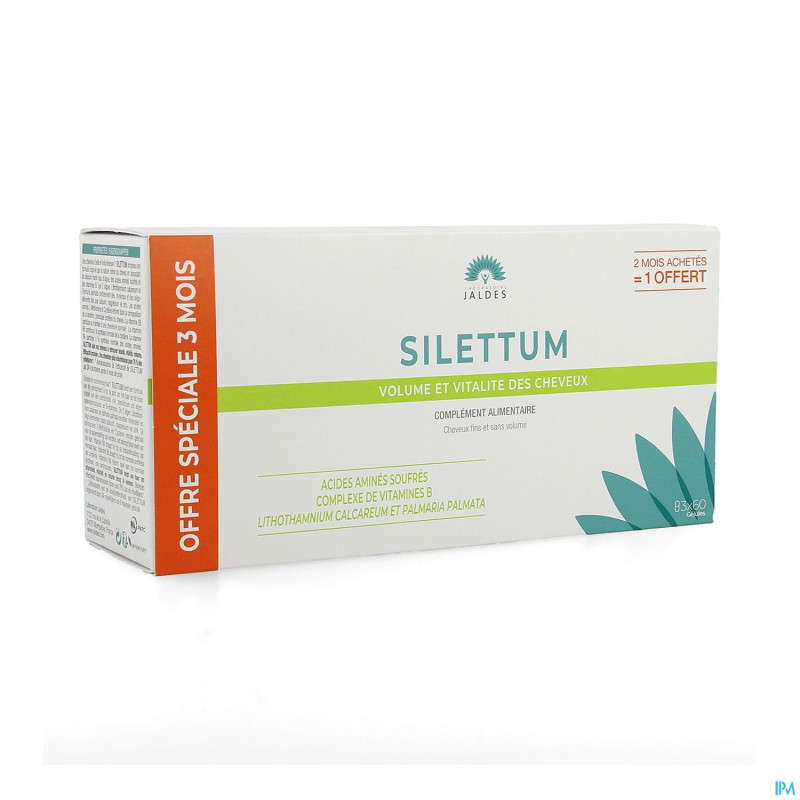 Silettum cure 3 mois    gel 3x60