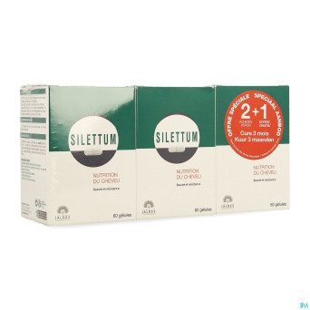 Silettum cure 3 mois    gel 3x60