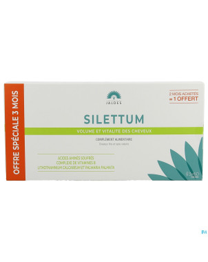 Silettum cure 3 mois    gel 3x60
