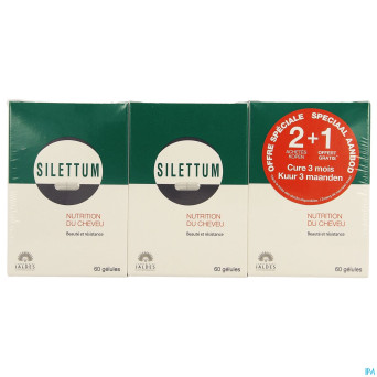 Silettum cure 3 mois    gel 3x60