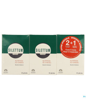 Silettum cure 3 mois    gel 3x60