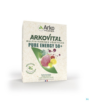 Arkovital pure energy 50+   caps 60
