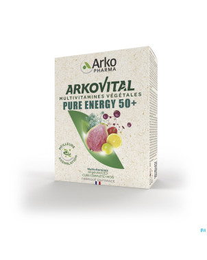 Arkovital pure energy 50+   caps 60