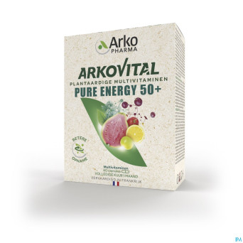 Arkovital pure energy 50+   caps 60