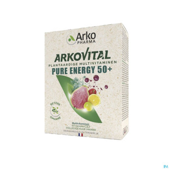 Arkovital pure energy 50+   caps 60
