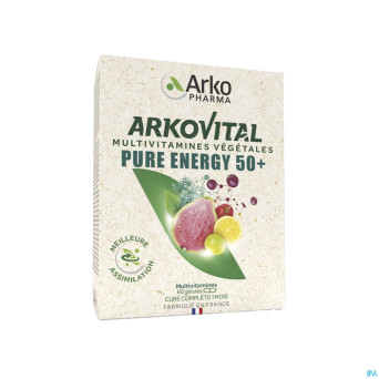 Arkovital pure energy 50+   caps 60