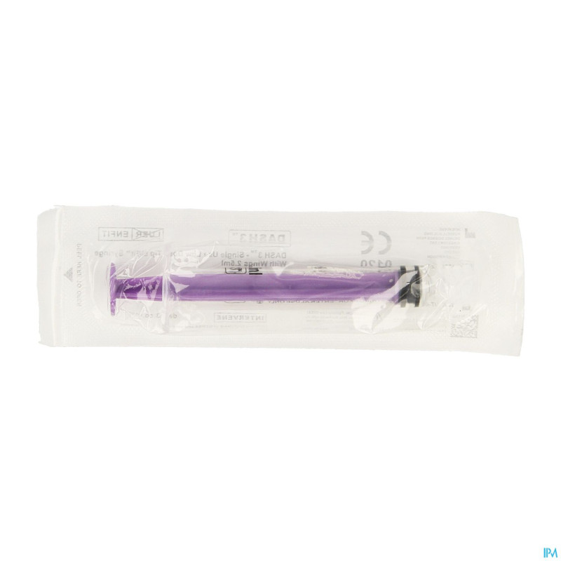 Enfit seringue ldt low-dose tip 2,5ml