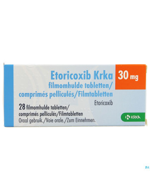Etoricoxib krka  30mg comp pell 28 x  30mg