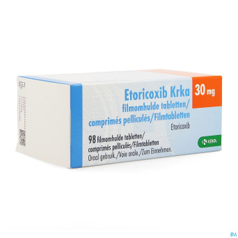 Etoricoxib krka  30mg comp pell 98 x  30mg