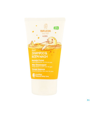 Weleda shampoo & bodywash 2en1 orange    150ml