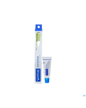 Vitis sensitive brosse dents    32381