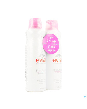 Evian brumisateur duo    2x150ml 2e-50%