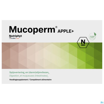 Mucoperm apple+ nf  pdr    sach 60x4g nutriphyt