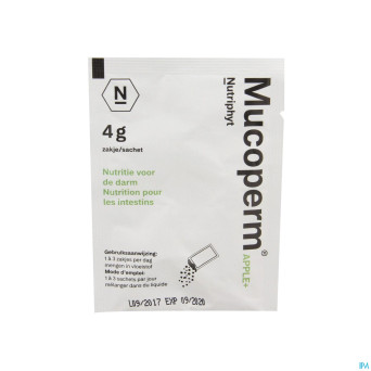 Mucoperm apple+ nf  pdr    sach 60x4g nutriphyt