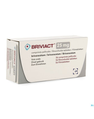 Briviact  25mg comp pell  56 x  25mg