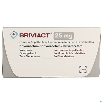 Briviact  25mg comp pell  56 x  25mg