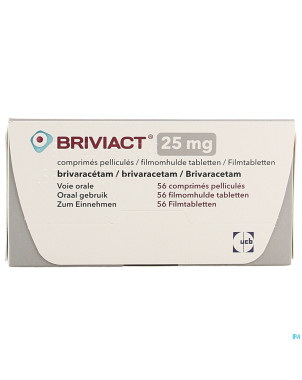 Briviact  25mg comp pell  56 x  25mg
