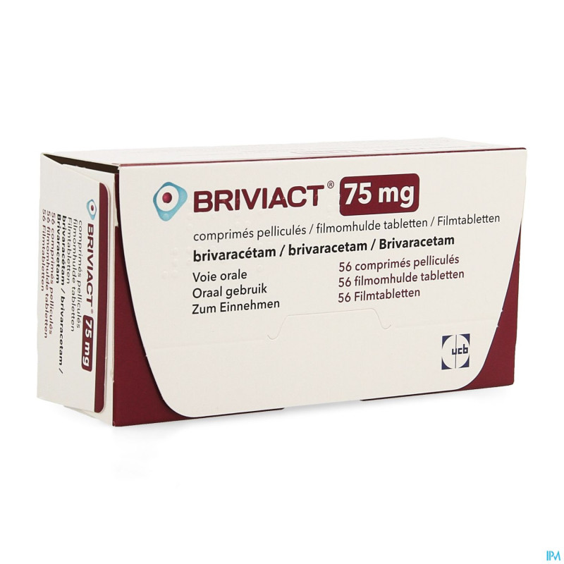 Briviact  75mg comp pell  56 x  75mg