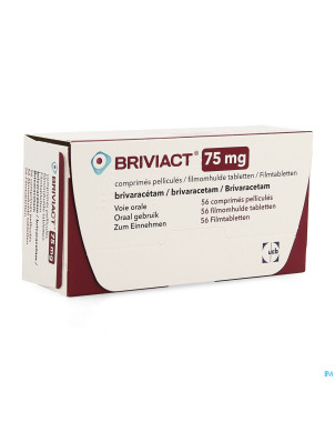 Briviact  75mg comp pell  56 x  75mg