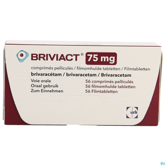 Briviact  75mg comp pell  56 x  75mg