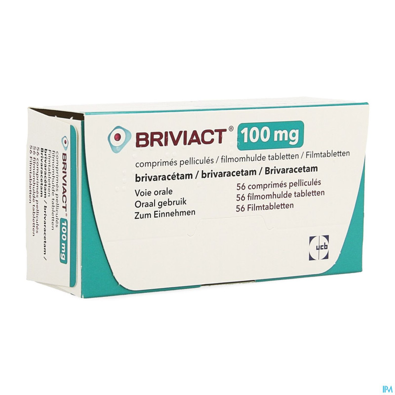 Briviact 100mg comp pell  56 x 100mg