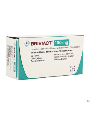Briviact 100mg comp pell  56 x 100mg
