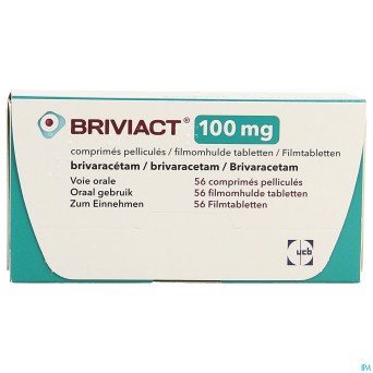 Briviact 100mg comp pell  56 x 100mg