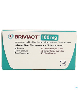Briviact 100mg comp pell  56 x 100mg