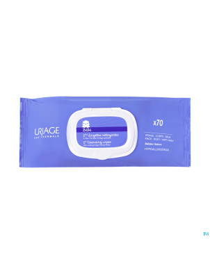 Uriage bb 1ere lingettes nettoyantes    2x70
