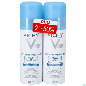 Vichy deo mineral aero  48h    duo 2x125ml