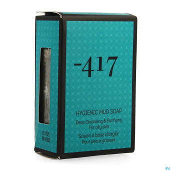 Minus 417 hygienic mud soap 125gr