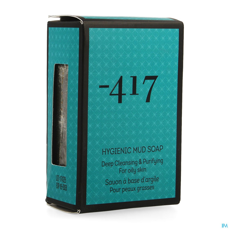Minus 417 hygienic mud soap 125gr