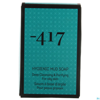 Minus 417 hygienic mud soap 125gr