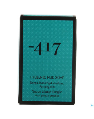 Minus 417 hygienic mud soap 125gr