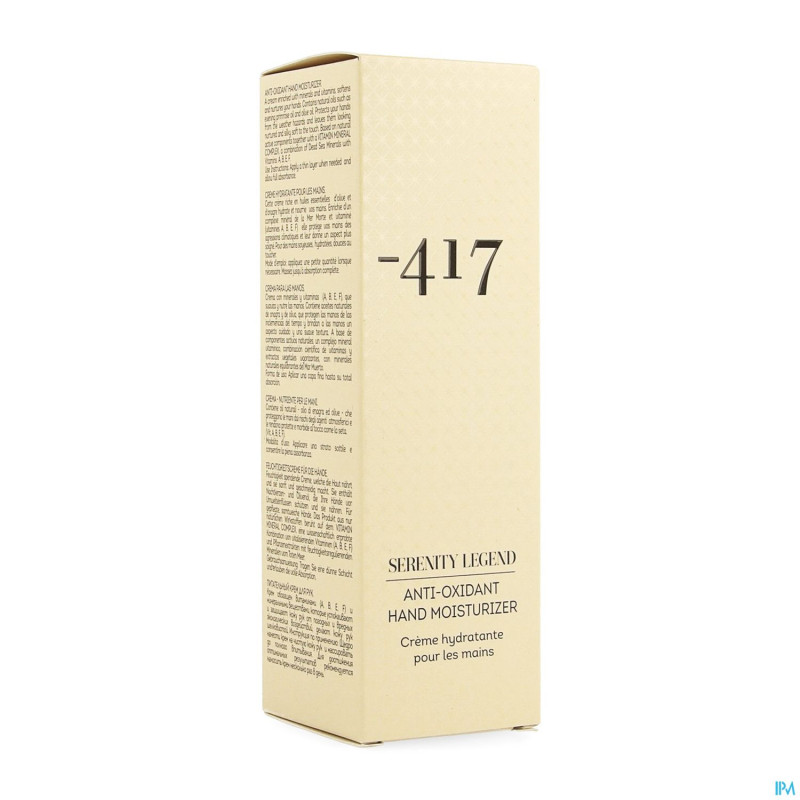 Minus 417 hand moisturizer 100ml