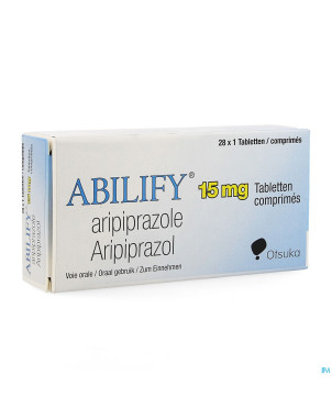 Abilify 15 mg pi pharma comp 28 x 15mg pip