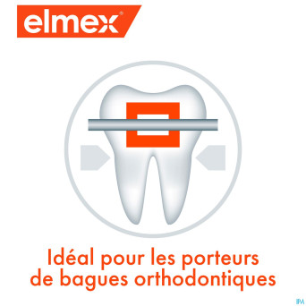 Elmex junior dentifrice 6-12ans tube 2x75ml