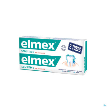 Elmex sensitive dentif tube 2 x 75ml