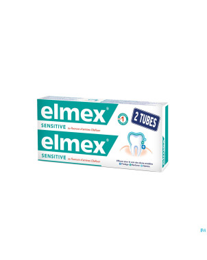 Elmex sensitive dentif tube 2 x 75ml