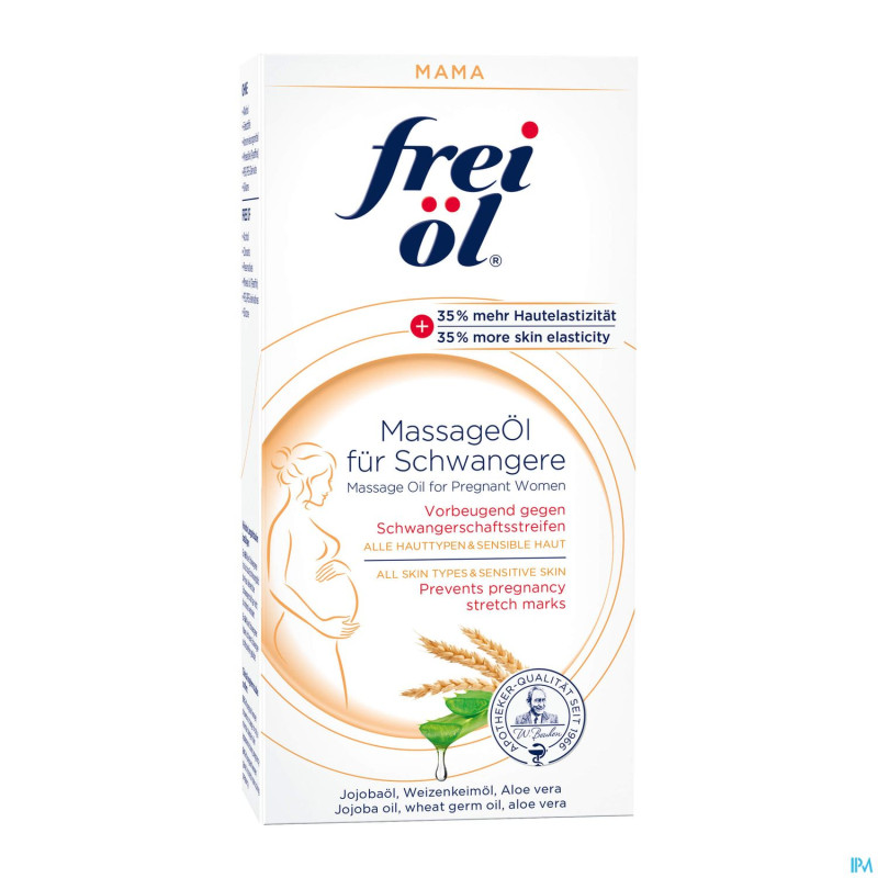 Frei ol huile massage grossesse 125ml en/nl
