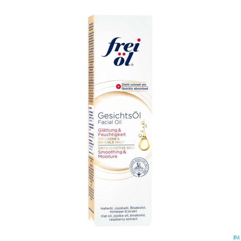 Frei ol hydrolipid huile visage 30ml en/nl