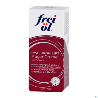 Frei ol a/age creme yeux hyaluron 15ml