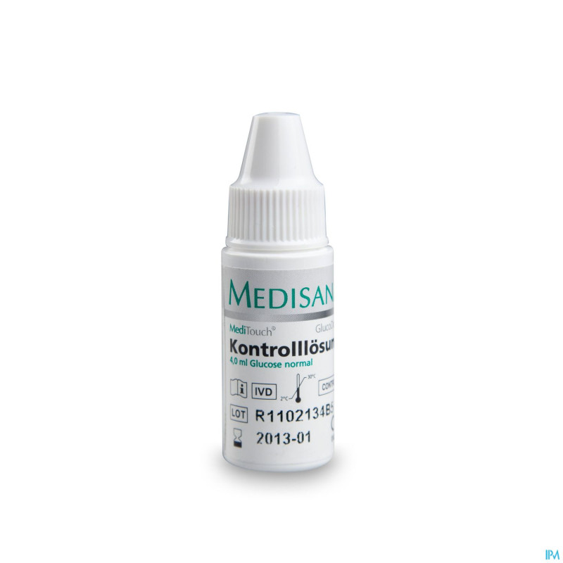 Meditouch glucodock solution controle 4ml    79029