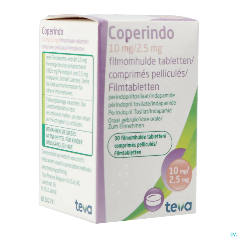 Coperindo 10mg/2,5mg comp pell  30