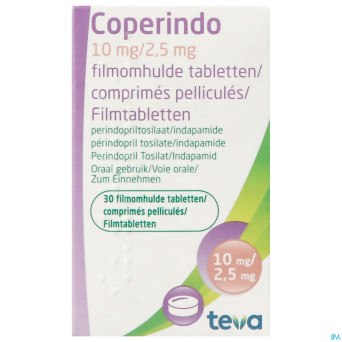 Coperindo 10mg/2,5mg comp pell  30